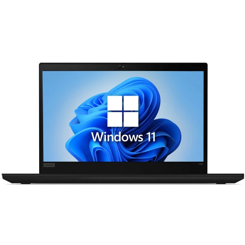 Used (Good) - Lenovo ThinkPad T490, 14" Full HD Laptop, Intel Core i5-8365U upto 4.10 GHz, 16GB DDR4 - 256GB SSD, Windows 11 Pro, Backlight, HDMI - Black