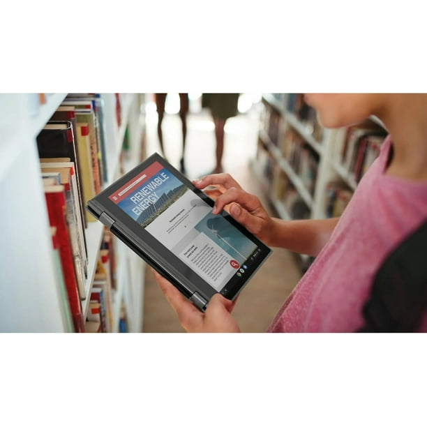 Lenovo 300e Gen 3 11.6" Touchscreen 2-in-1 HD AMD 3015Ce 4GB 32GB UHD Graphics Chrome OS - Refurbished ( Good )