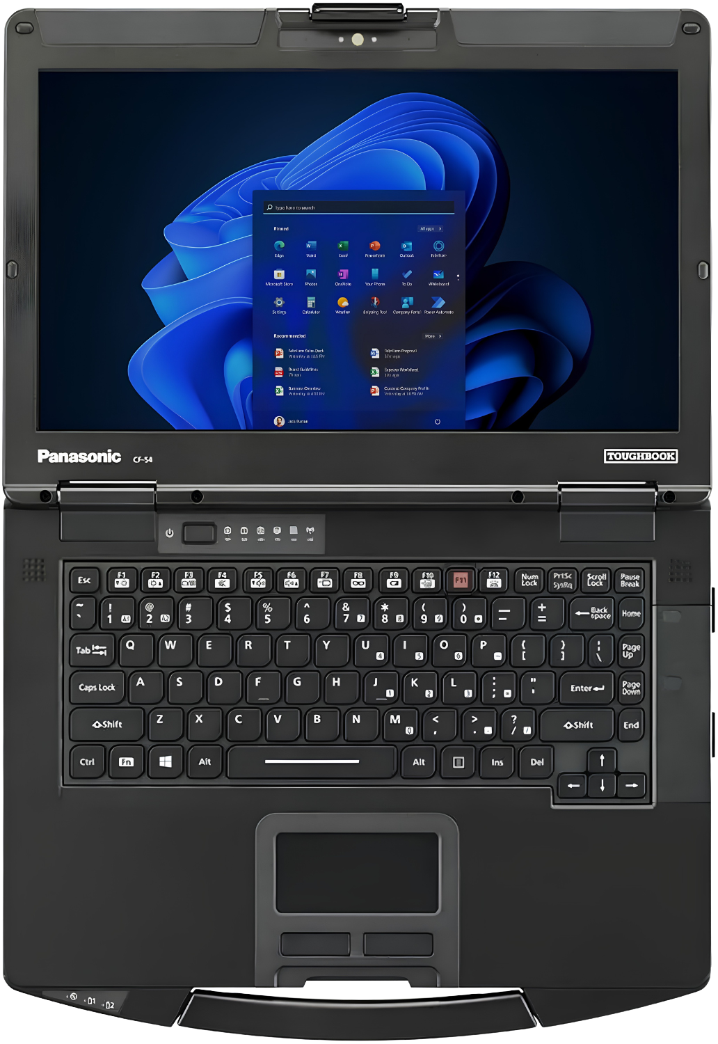 Panasonic Toughbook CF-54 MK3 Semi-Rugged Laptop | 14" Display, Intel Core i5-7300U, 8GB RAM, 256GB SSD, Windows 11 Pro (Refurbished Good Condition)