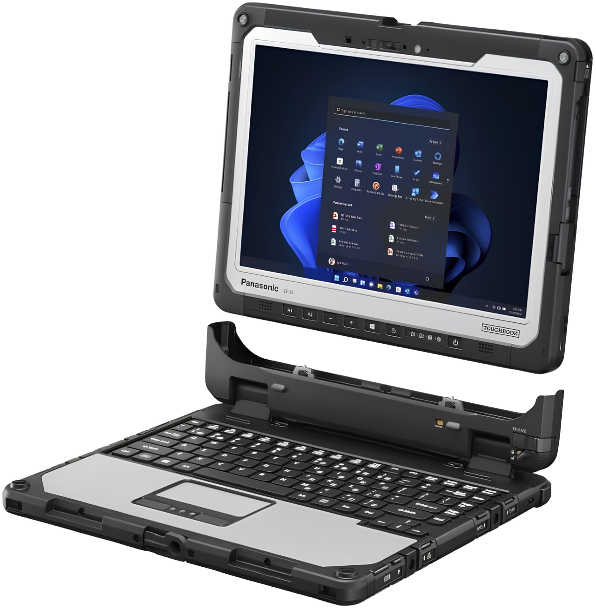 Panasonic Toughbook CF-33 MK1 2-in-1 Rugged Laptop | 12" QHD Touchscreen, Intel Core i5-7300U, 8GB RAM, 256GB SSD, Windows 11 Pro (Refurbished Good Condition)