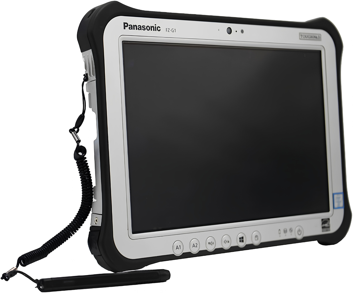 Panasonic Toughpad FZ-G1 MK5 Rugged Industrial Tablet – Core i5 7th Gen, 8GB, 256GB SSD, Outdoor Sunlight-Viewable Display, Win 11 Pro(Refurbished Good Condition)